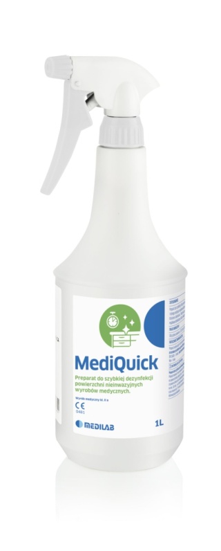Mediquick 1L Preparat do szybkiej dezynfekcji powierzchni MEDILAB