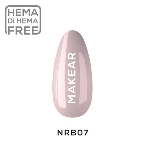 NRB07 Nude Rubber Base Makear 8 ml