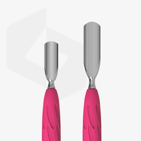 Staleks Kopytko do Manicure Gummy UNIQ Dwustronne z Silikonową Rękojeścią PQ-10/1