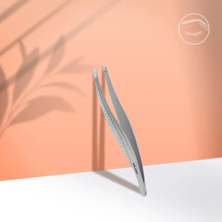 Staleks Pęseta do Brwi CLASSIC (szeroka skośna) – TC-12/3