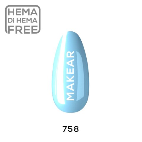758 Lakier hybrydowy Makear 8 ml