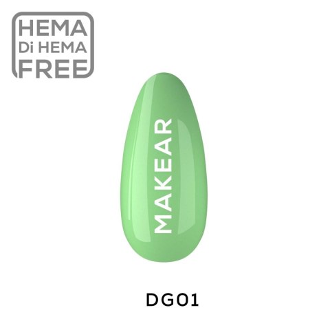 DG01 Lakier hybrydowy Makear 8 ml