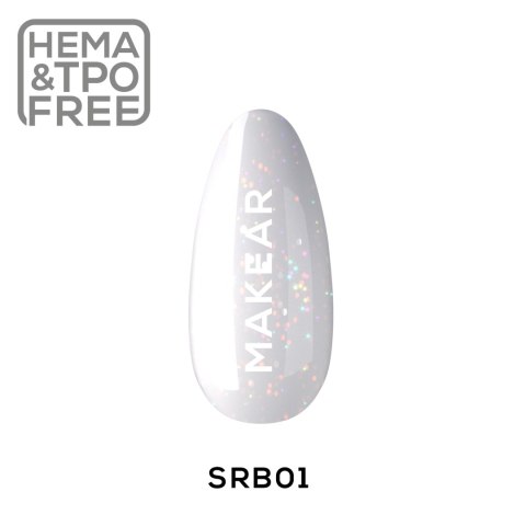 SRB01 Sparkling Rubber Base Makear 8 ml