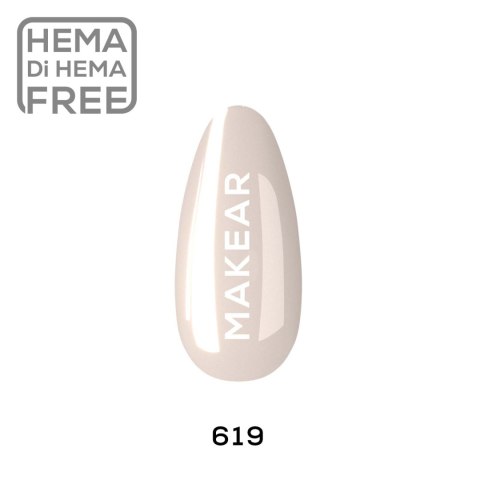 619 Lakier hybrydowy Makear 8 ml