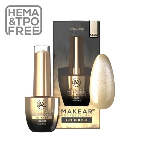 CL01 Lakier Hybrydowy Makear 8 ml