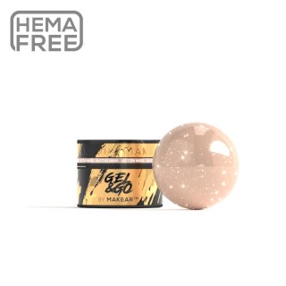Gel&Go Glitter Beige GG25 - żel budujący 15 ml