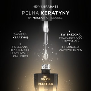 Kera Base - wzmacniająca baza keratynowa HEMAFREE 8 ml