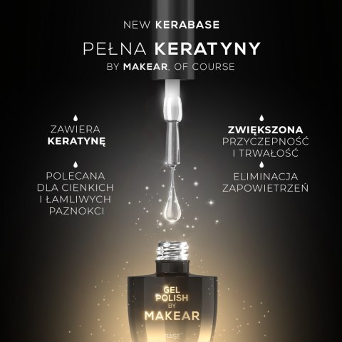 Kera Base - wzmacniająca baza keratynowa HEMAFREE 8 ml