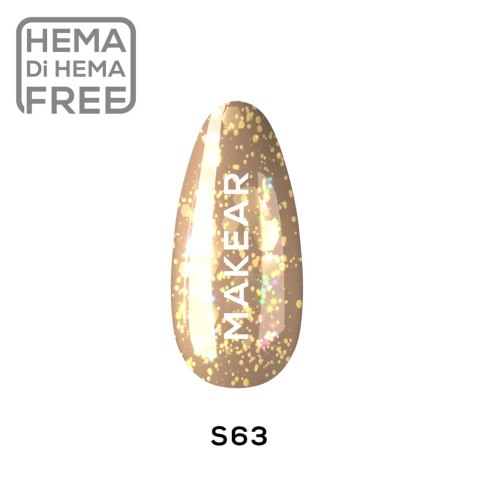 S63 Lakier hybrydowy Makear 8 ml