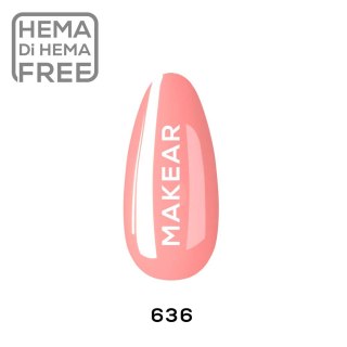 636 Lakier hybrydowy MAKEAR 8 ml