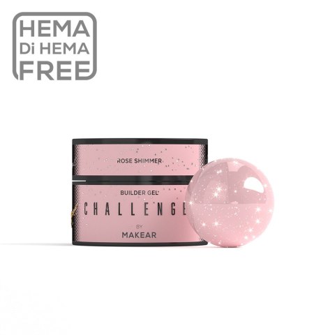 Challengel Shimmer Rose HG14 - żel budujący 50ml