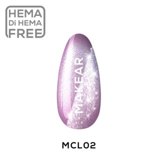 MCL02 Lakier Hybrydowy Makear 8 ml