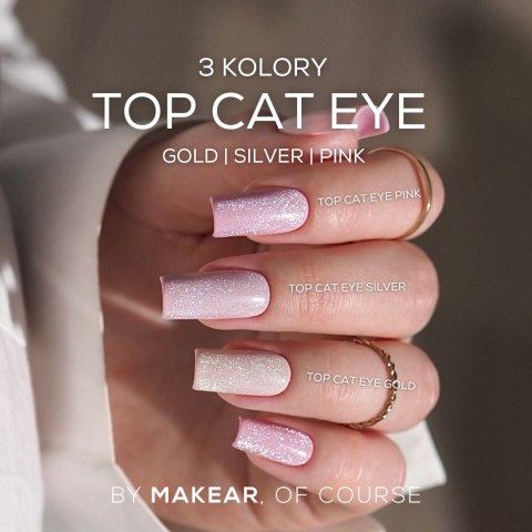 Top No Wipe Cat Eye Pink 8ml