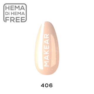 406 Lakier hybrydowy MAKEAR 8 ml