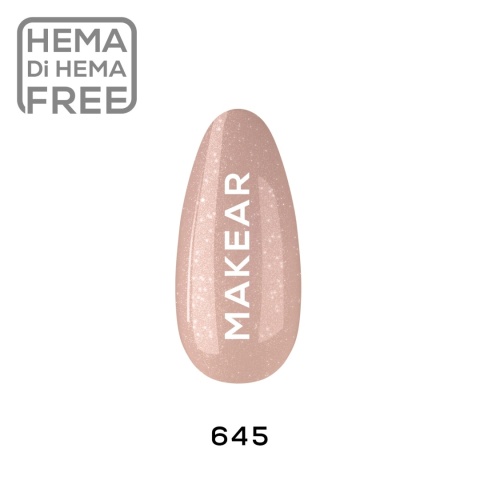 645 Lakier hybrydowy MAKEAR 8 ml