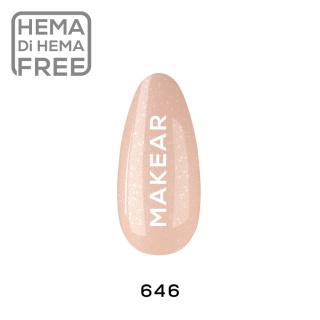 646 Lakier hybrydowy MAKEAR 8 ml
