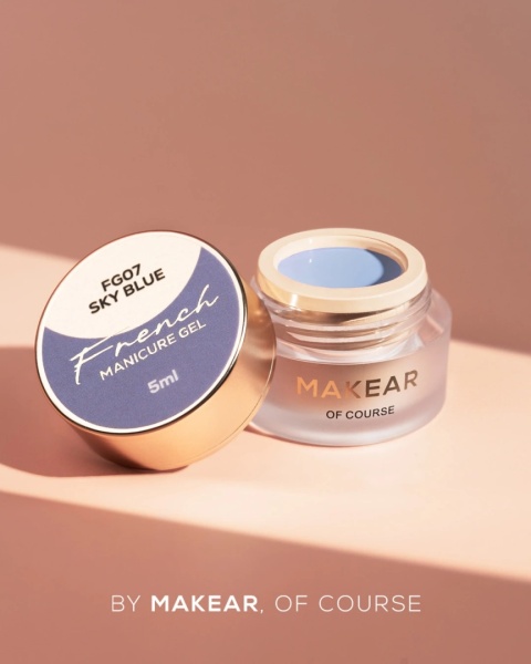 French Manicure Gel Sky Blue Makear FG07 5 ml