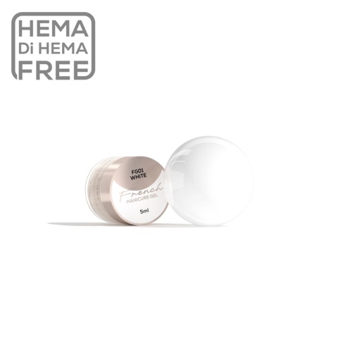 French Manicure Gel White Makear FG01 5 ml