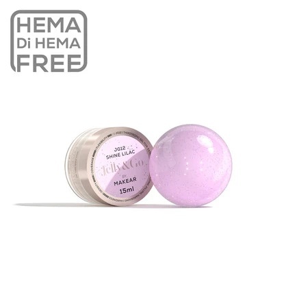 Jelly&Go Shine Lilac JG12 - żel galaretka 15 ml