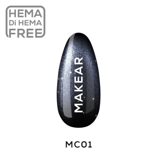 MC01 Lakier hybrydowy Cat Eye & Flash MAKEAR 8 ml