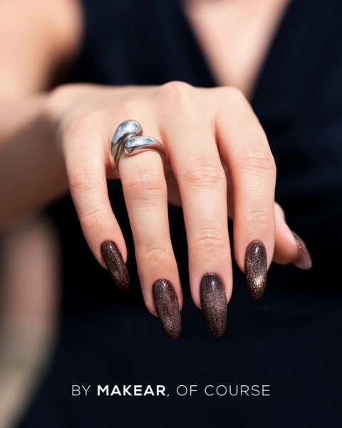 MC03 – Lakier hybrydowy Magnetic Fall Cat Eye & Flash MAKEAR 8 ml