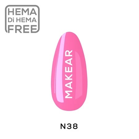 N38 Lakier hybrydowy Makear 8 ml